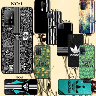 เคสโทรศัพท์มือถือ ซิลิโคน TPU กันกระแทก ลายโลโก้ adidas แฟชั่น สําหรับ OPPO A54 A55 A53S A56 A59 A59S F1S 4G 5G