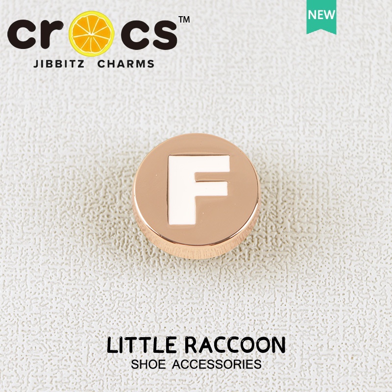 JIBBITZ Crocs charms ตัวติดรองเท้า ตัวอักษรA-Z ตัวติดรองเท้า Crocs