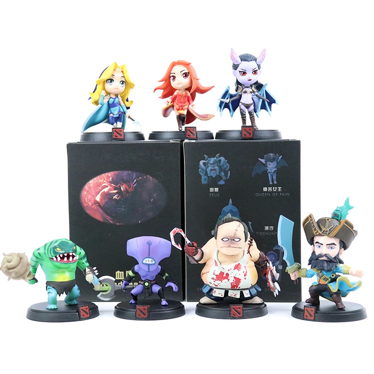 DOTA 2 เกมรูป SF roshan Lina Pudge Queen jug PVC Action Figure ti11 Aegis คอลเลกชันรุ่น - รูปที่ 2