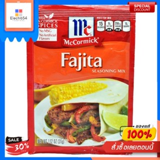 Fajitas Seasoning Mix McCormick 31 G