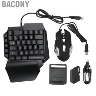 Bacony Gaming  Mouse Converter  Drive Free Support Wrist Rest Mechanical Feeling Gaming Keypad Mouse  for Mobile Phone for Entertainment