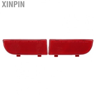 Xinpin Car Cover 1 Pair Rear Bumper Reflector Left Right Red Tail Bumper Light Reflector Replacement for Mercedes-Benz Vito W639