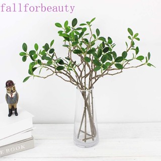 Fallforbeauty กิ่งไม้ประดิษฐ์ พลาสติก รูปใบบัว สําหรับตกแต่งบ้าน งานแต่งงาน Diy