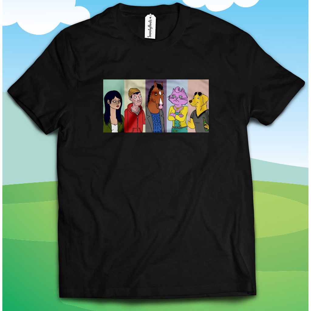 TY『Sports And Leisure』 เสื้อยืดลําลอง แขนสั้น คอกลม พิมพ์ลาย Bojack Tv Series Horseman สําหรับผู้ใหญ