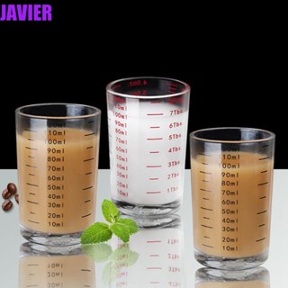 Javier Jigger แก้วช็อต ขนาด 4 ออนซ์ 120 มล. ทนความร้อน พร้อมสเกลบาร์