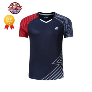 Yonex 2023 ใหม่ เสื้อยืดกีฬา แบดมินตัน เทนนิส สําหรับผู้ชาย 2023