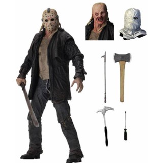 Neca Black Friday No. โมเดล Jason Deluxe Edition 23.3 ซม. 13 2009 ขยับได้