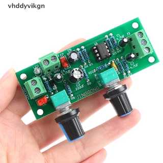 Vhdd บอร์ดพรีแอมป์ กรองซับวูฟเฟอร์ ช่องสัญญาณ DC10-30V 2.1