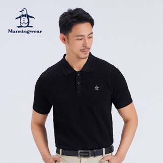 เสื้อโปโลแขนสั้น พิมพ์ลาย MUNSINGWEAR WANXINGWEI GOLF สําหรับผู้ชาย