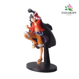 Taylor2pv โมเดลฟิกเกอร์ Luffy Monkey D Luffy ของเล่น ของสะสม สําหรับเด็ก