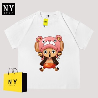 เสื้อยืดแขนสั้น คอกลม ผ้าฝ้าย แขนห้าส่วน พิมพ์ลาย NY แฟชั่นฤดูร้อน สไตล์อเมริกัน สําหรับผู้ชาย และผู้หญิง