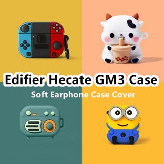 【Ĕĕ】เคสหูฟัง แบบนิ่ม ลายการ์ตูน สําหรับ Edifier Hecate GM3 Edifier Hecate GM3