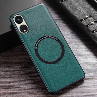 เคสโทรศัพท์มือถือหนัง แบบชาร์จไร้สาย ลาย ELVEV สําหรับ OPPO Reno 8T 5G