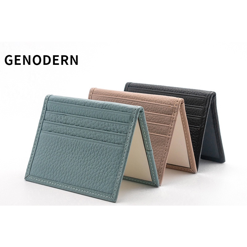 ซองหนังพรีเมียมใส่บัตรหลายช่อง ดีไซน์จัดระเบียบ พกพาสะดวก