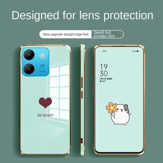 เคสโทรศัพท์มือถือ ยางเคลือบเงา ลายหัวใจ พร้อมสายคล้อง สําหรับ infinix Note 30 Pro 5G 30i Note30i