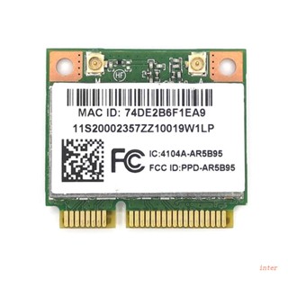 การ์ด Wifi ไร้สาย PCI-E AR5B95 AR9285 สําหรับ IdeaPad Z380 Z385 Z580