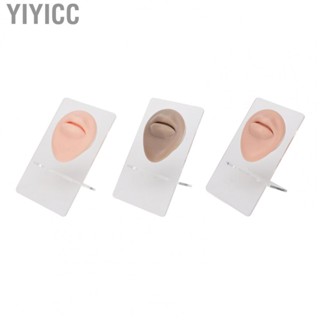 Yiyicc Piercing Mouth Model  Silicone Mouth Model Professional  for Hospital