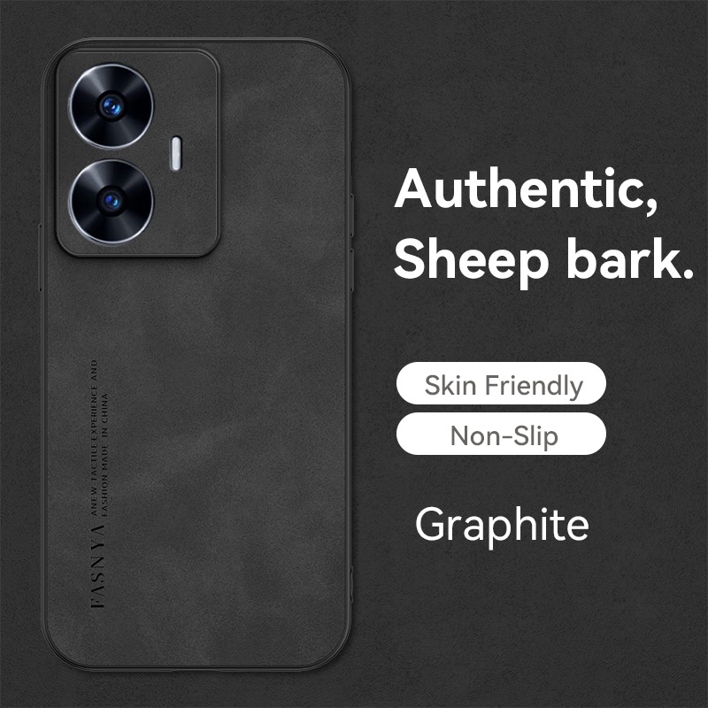 เคส Realme C55 เคสโทรศัพท์หนังแกะแท้ เกิดมาเพื่อระดับไฮเอนด์โดยเฉพาะ - รูปที่ 5