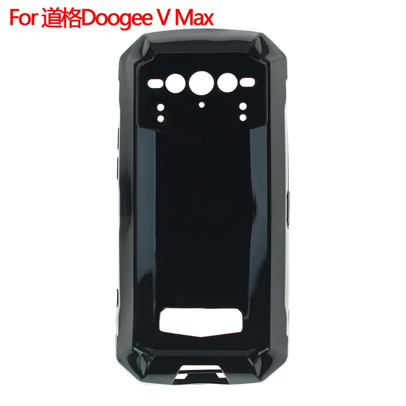 สําหรับ Doogee V Max Case Soft Silicone Case Tpu Black Casing Protection Mobile Phone Cover