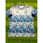 เสื้อกีฬาแขนสั้น ลายทีมชาติฟุตบอล Honduras Third Away 2324 ชุดเหย้า