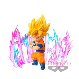 Goku Super Saiyan ของแท้ JP แมวทอง - WCF Plus Effect Banpresto [โมเดลดราก้อนบอล]