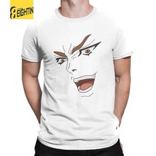 TOP CTSanc6 {พร้อมส่ง เสื้อยืด ผ้าฝ้าย 100% พิมพ์ลายการ์ตูน JojoS Bizarre Adventure Kono Dio Da โอเวอร์ไซซ์ ไซซ์ XS-6XL