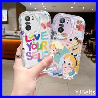 เคส POCO F3 tpu นิ่ม เคสใส ลายครีม เรียบง่าย เคสโทรศัพท์ NYW