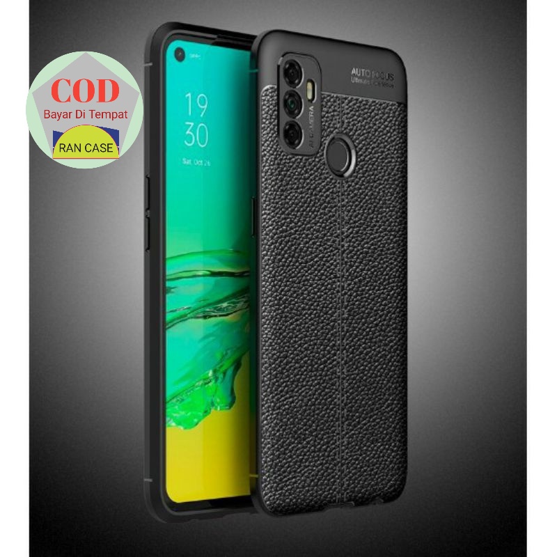 OPPO A53 CPH2127 AUTOFOCUS คาร์บอนซิลิคอนเคส