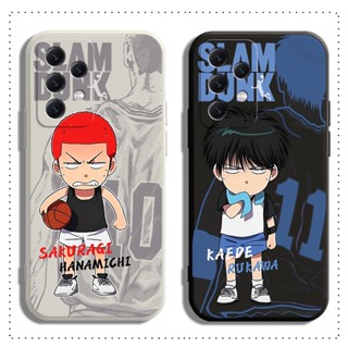 เคส Samsung A14 A24 A34 A54 4G 5G โทรศัพท์มือถือแบบนิ่ม ลาย SLAM DUNK สีดํา ขาว สําหรับ