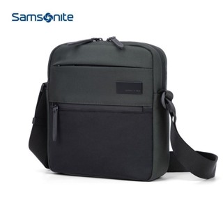 SAMSONITE กระเป๋าคาดอกลําลอง ผ้าแคนวาส แฟชั่นสําหรับผู้ชาย