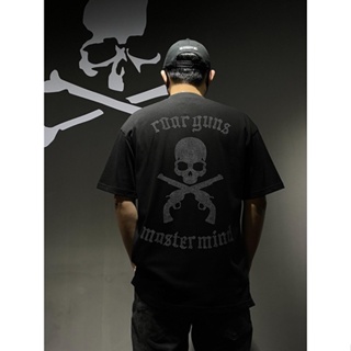 Mastermind High Temperature Scalding Beads Double Gun Skull Cotton Short Sleeve T-shirt