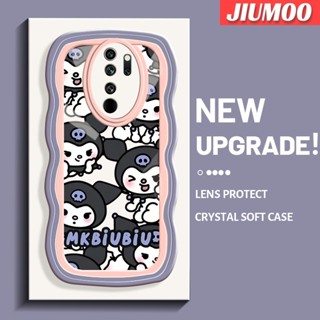 สําหรับ Redmi Note 8 Pro เคสการ์ตูนน่ารัก Kuromi ขอบคลื่นสี นิ่ม ใส กันกระแทก เคสโทรศัพท์ สร้างสรรค์ ซิลิกาเจล ฝาครอบป้องกัน