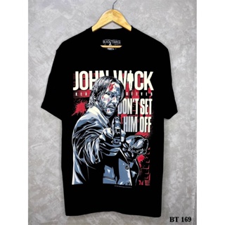 sadasเสื้อยืดพิมพ์ลายแฟชั่น Bt169 เสื้อยืด ผ้าฝ้าย พิมพ์ลาย JOHN WICK KEANU REEVES DONT SET HIM OFF SPECIAL MOVIE EDITIO