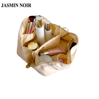 Jasmin NOIR กระเป๋าเครื่องสําอาง ผ้าไนล่อน กันน้ํา เรียบง่าย สําหรับผู้หญิง