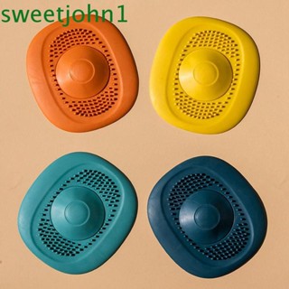 Sweetjohn จุกยางกรองท่อระบายน้ํา ดับกลิ่น 4 สี