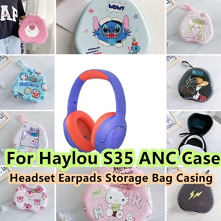 เคสหูฟัง ลายการ์ตูนหมี สําหรับ Haylou S35 ANC S35 ANC