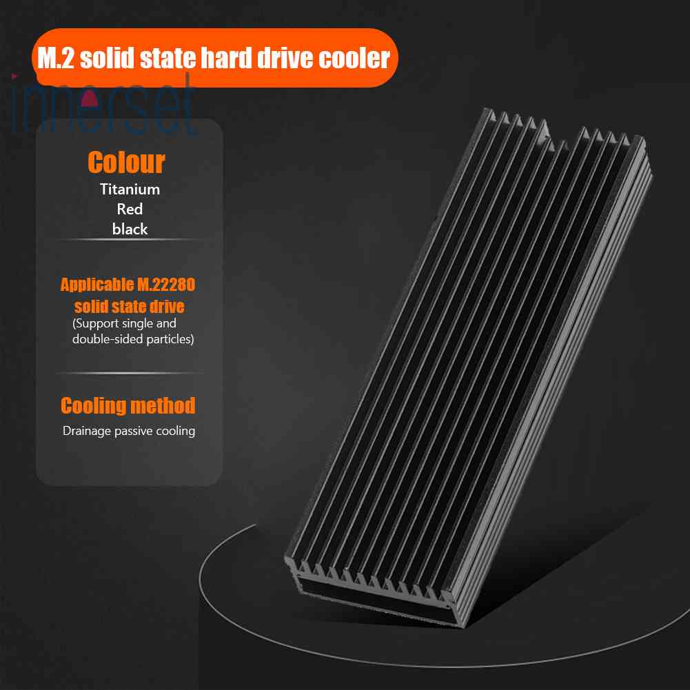 ฮีทซิงค์ระบายความร้อน M.2 NVMe พร้อมแผ่นระบายความร้อน SSD อุปกรณ์เสริมคอมพิวเตอร์ สําหรับ M.2 2280