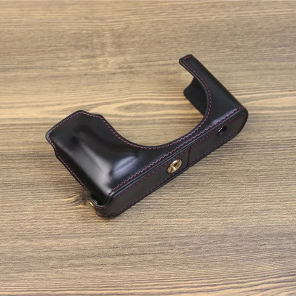 เคสกระเป๋าใส่กล้อง หนัง PU แบบครึ่งตัว สําหรับ Leica D-Lux Typ 109 Leica Typ 109