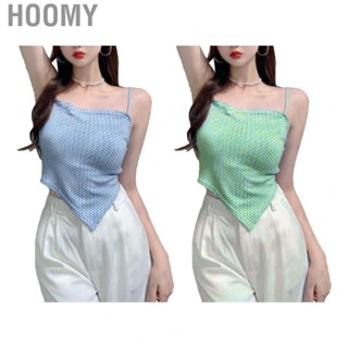 Hoomy Female Tank Top  Spaghetti Strap Polyester Women Summer Top Sleeveless Breathable  for Ladies for Party