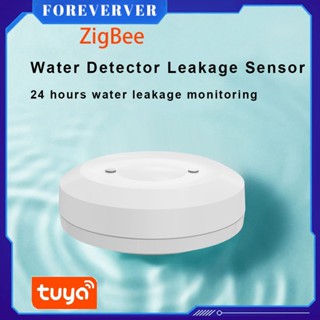 ZigBee TUYA Water Leak Detector Flood Sensor ถังน้ำ Full Water Linkage Alarm Smart Life APP การตรวจสอบระยะไกล Fore