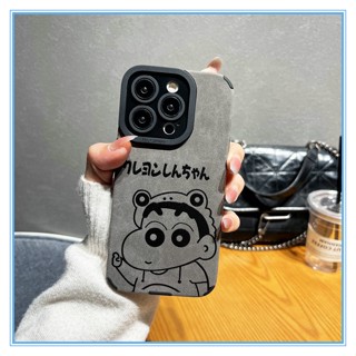 [i14]พร้อมส่งไทย🔥การ์ตูน Crayon Shin-chan+Doraemon soft case for iPhone 14 กรณีหนังนิ่มป้องกันการตก ใช้สำหรับ เคสไอโฟน14promax เคสไอโฟน11 กันกระแทก เคส iPhone 14 pro 13 12 Pro max เคสi11