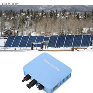 HaoJue MPPT อินเวอร์เตอร์พลังงานแสงอาทิตย์ Micro Grid เชื่อมต่อ WiFi 120V 230V การรับรู้อัตโนมัติ IP65 อินเวอร์เตอร์กันน้ำ