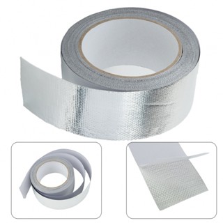 ⚡READYSTOCK⚡Silver Exhaust Heat Wrap Manifold Downpipe High Temp Bandage-Tape 20M*5cm