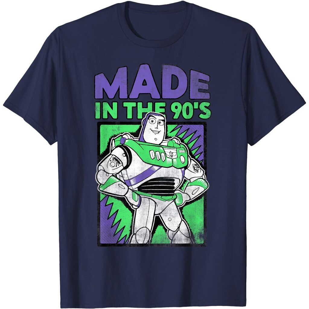 NEW QSBuzz Lightyear Disney Pixar Toy Story  T-Shirt Fashion round neck short sleeve men's T-shirt💥💥