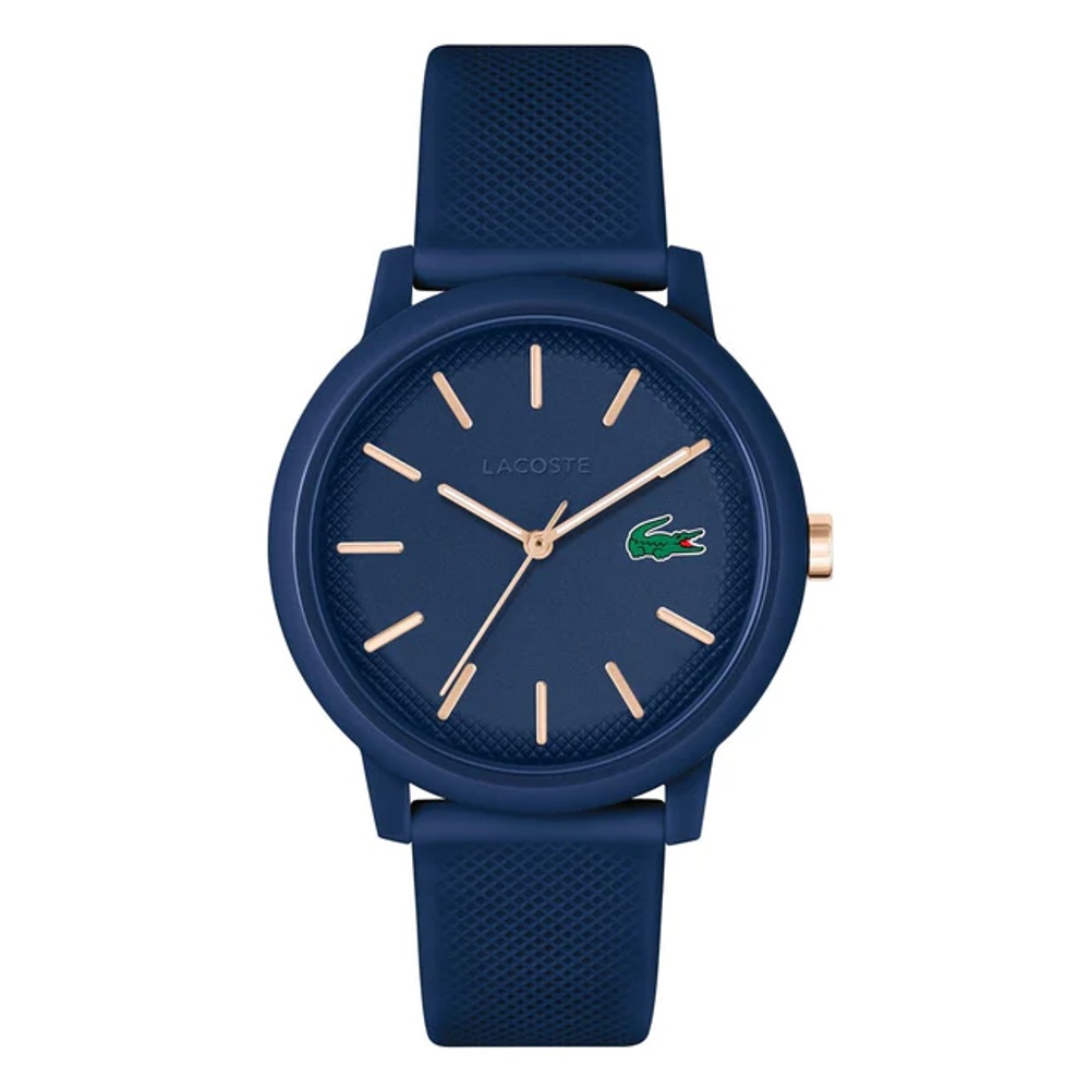 LACOSTE MEN'S 12.12 รุ่น LC2011234 นาฬิกาข้อมือผู้ชาย สี Navy