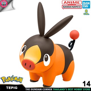 BANDAI ANIME POKEMON PLAMO COLLECTION QUICK 14 TEPIG โมเดล การ์ตูน อนิเมะ