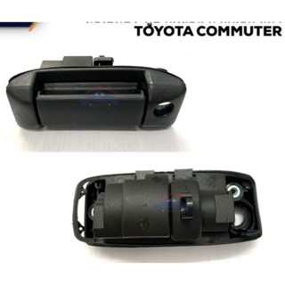 หลานหลวงยานยนต์ (1อัน)มือเปิดประตูบานเลื่อน นอก โตโยต้า คอมมูเตอร์ TOYOTA COMMUTER, KDH222 สีดำ อะไหล่รถยนต์