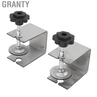 Granty 2pcs Drawer Front Installation Fixing Clamp Professional Easy Adjustment