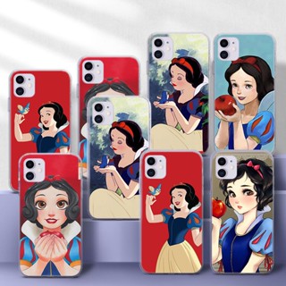 เคสโทรศัพท์มือถือแบบนิ่ม TPU ใส ลายการ์ตูนสโนว์ไวท์ 140N สําหรับ iPhone 5 5s se 6 6S 7 8 Plus