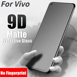 ฟิล์มกระจกนิรภัยกันรอยหน้าจอ 9D ไม่มีลายนิ้วมือ สําหรับ Vivo V27e V25e V23e V21e V20 V15 V11 Pro SE Y02s Y01 Y22s Y16 Y35 Y31 Y51 Y02s G Y12s Y20i Y33s Y21s Y11 Y12 Y15a Y17